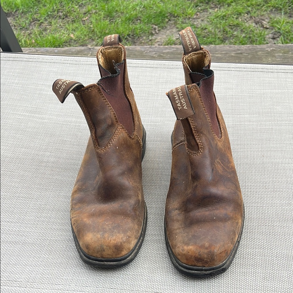 Blundstone Brown Chelsea Work Boots